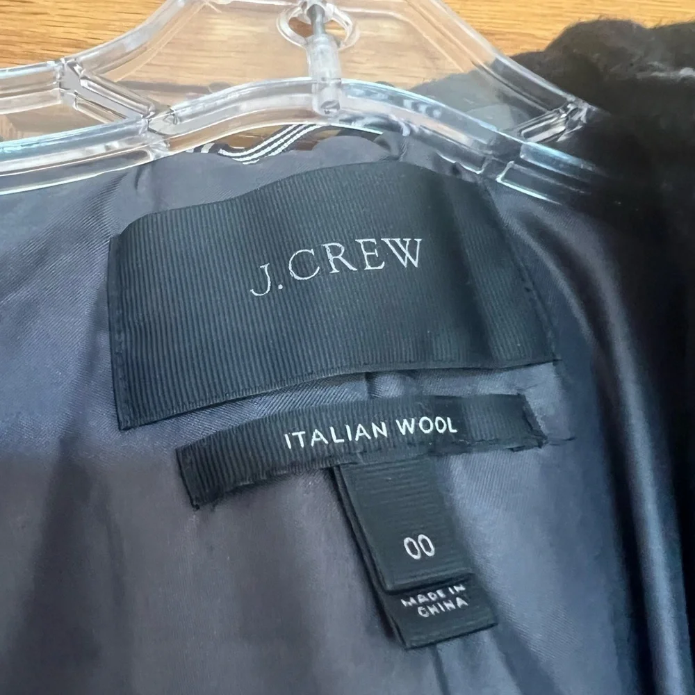 J. Crew - Italian Wool & Chateau Parka w/ Faux Fur